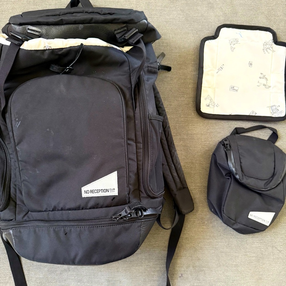 No Reception Club Diaper Bag